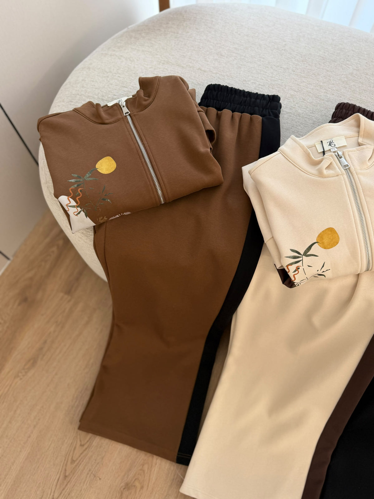 CH - 6160 - Front-Zip Winter Co-Ord | Saimwear