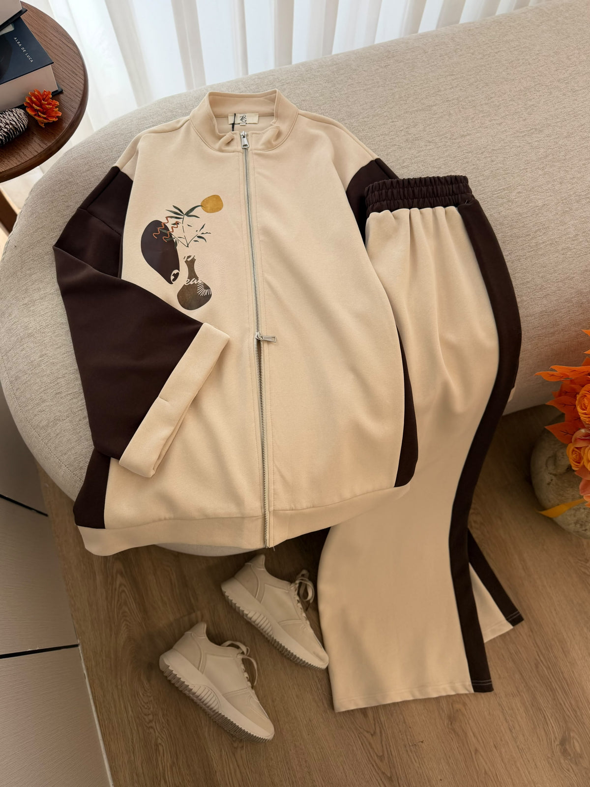 CH - 6160 - Front-Zip Winter Co-Ord | Saimwear
