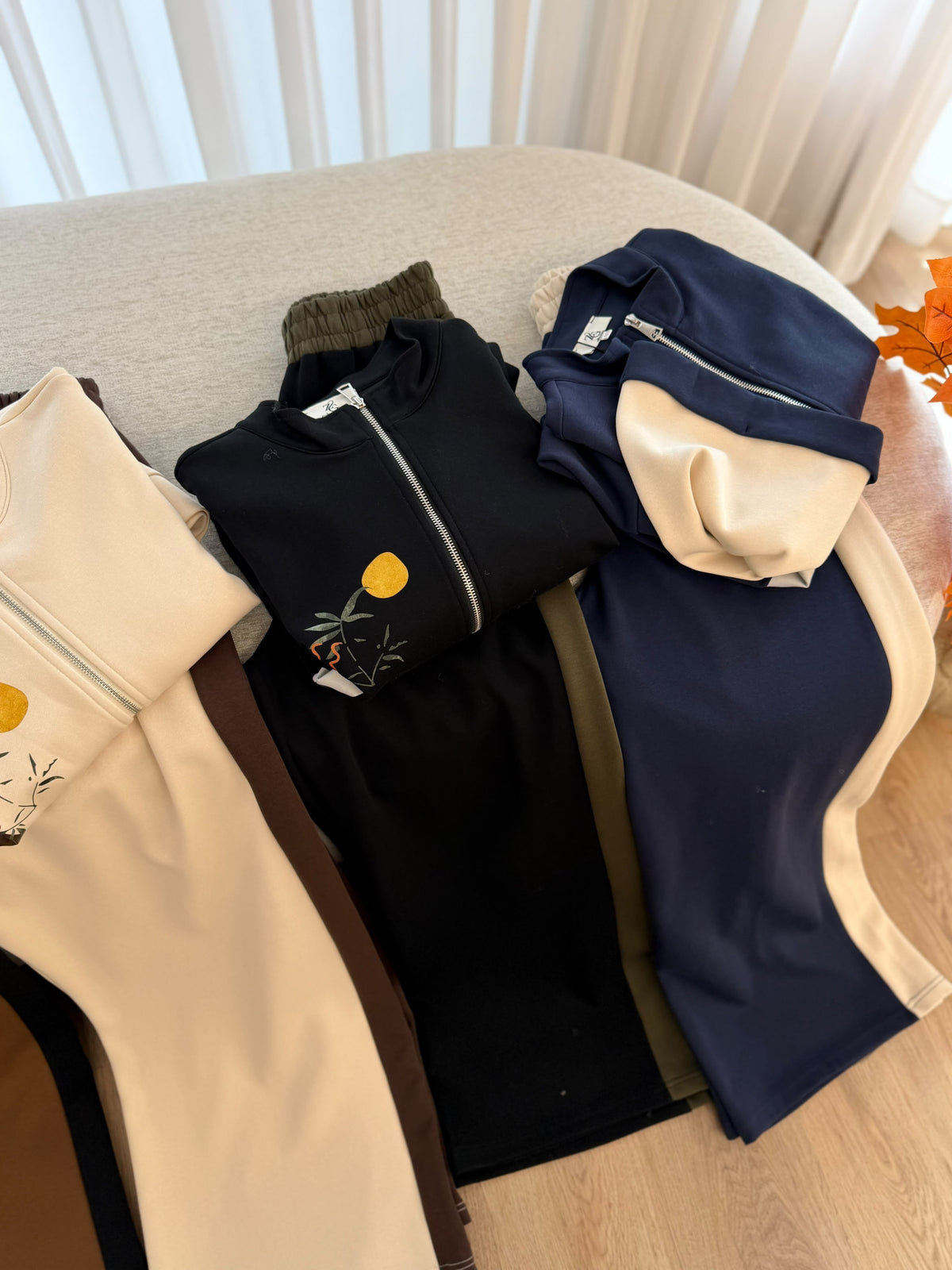 CH - 6160 - Front-Zip Winter Co-Ord | Saimwear