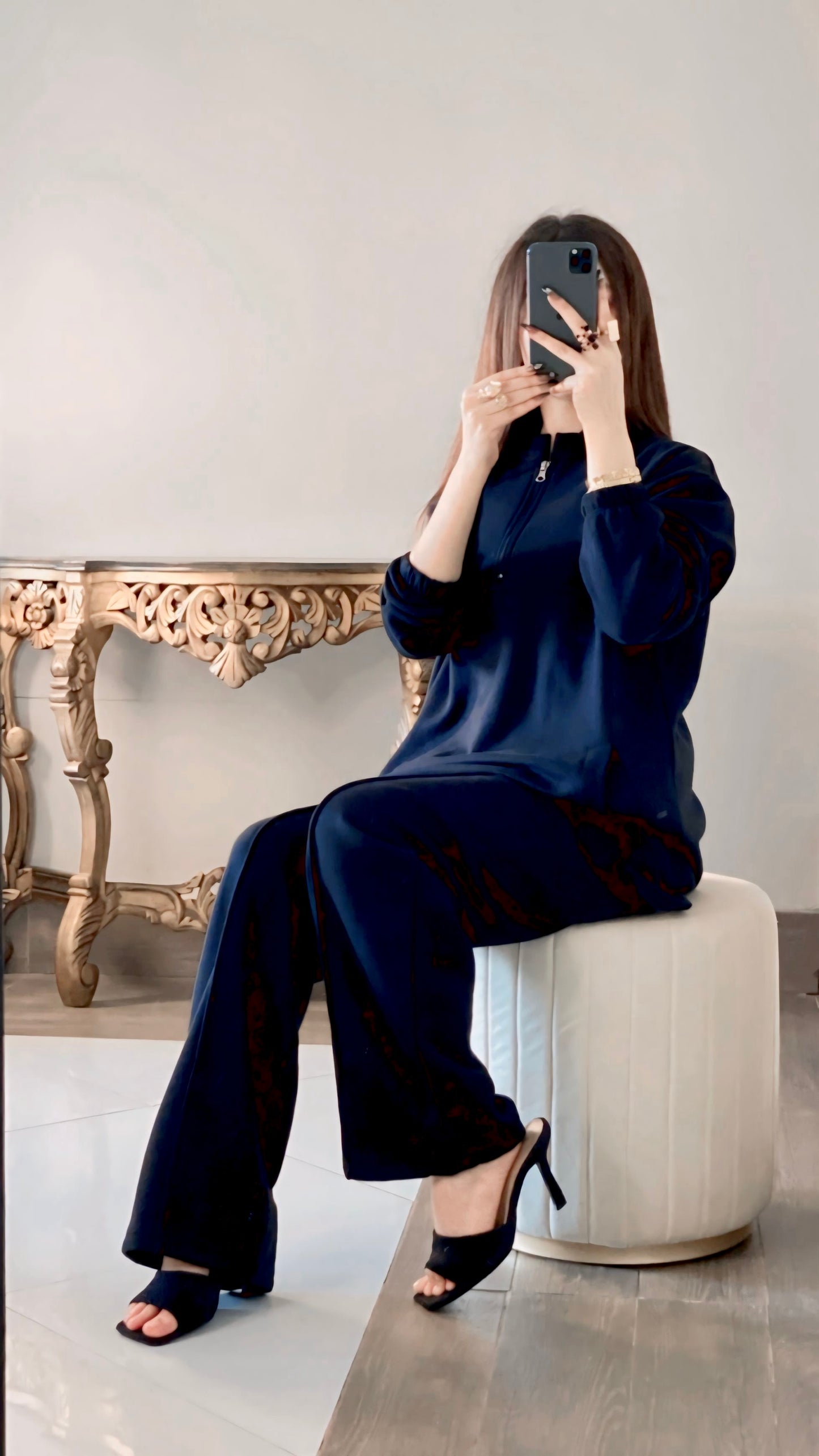 Saimwear Winter Side Pocket 2 Pcs Outfit CH-322