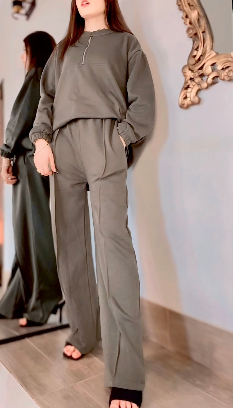 Saimwear Winter Side Pocket 2 Pcs Outfit CH-322