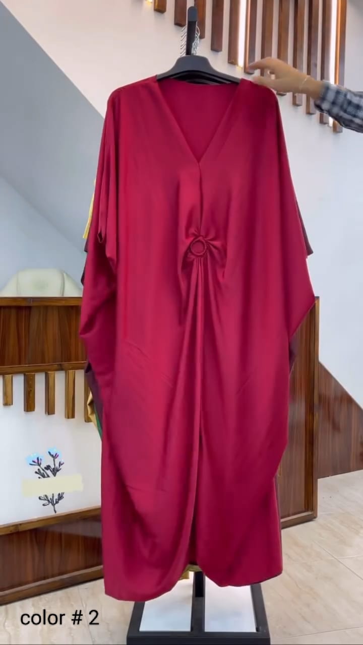 Ch # 352 Sahara Silk Kaftaan