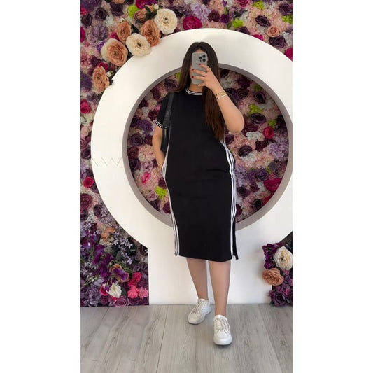 Saimwear Stripes Long Top CH 431
