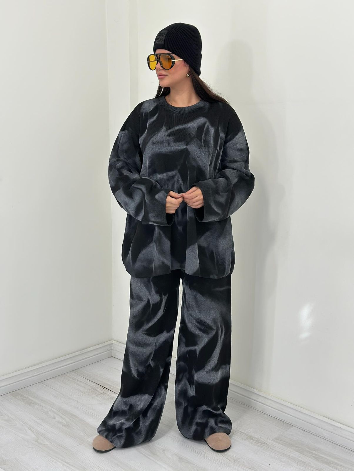 CH 594 - Urban Smoke Co-Ord Set - Saimwear