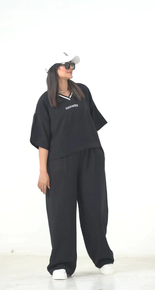 CH 6051 Noir Luxe Co-ord Set | Saimwear