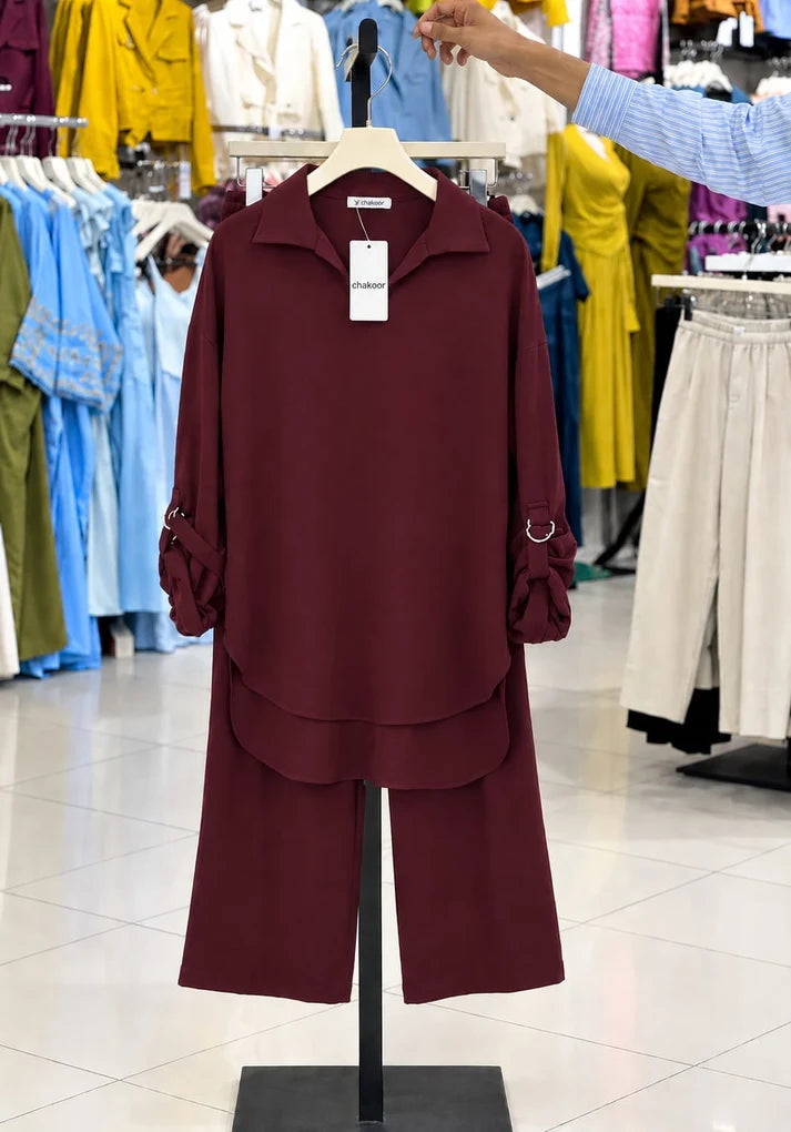 CH - 6129 - Semi Formal Co-rd Set | Saimwear