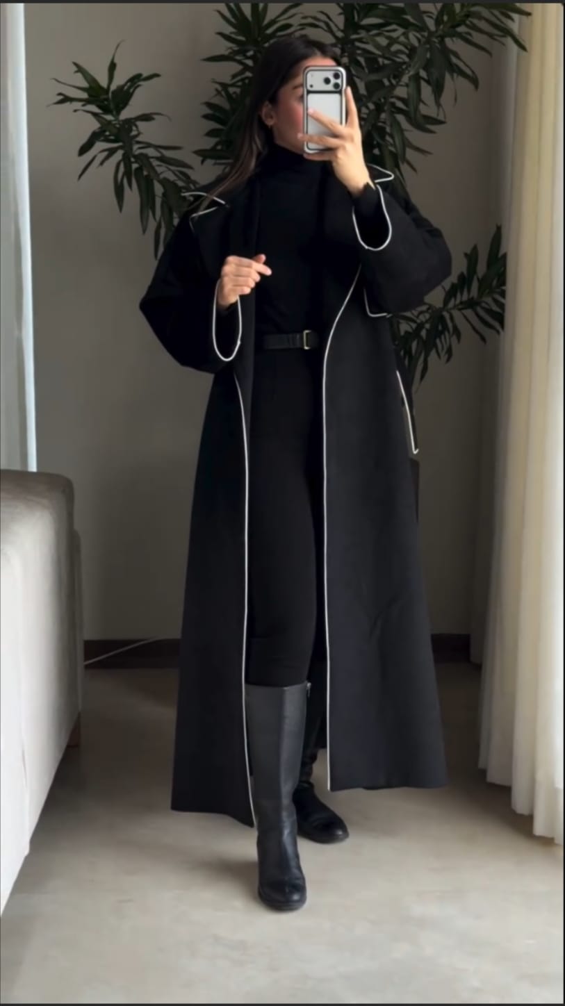 CH - 6154 - Lady Boss Long Coat | Saimwear
