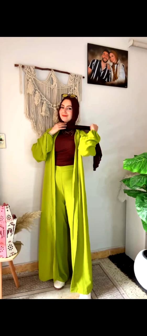 CH 630 – 2 Pcs Solid Textured Co-ord Set | Saimwear