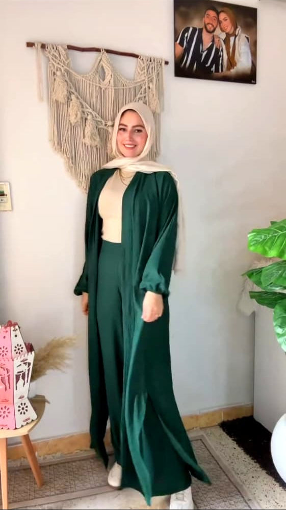 CH 630 – 2 Pcs Solid Textured Co-ord Set | Saimwear