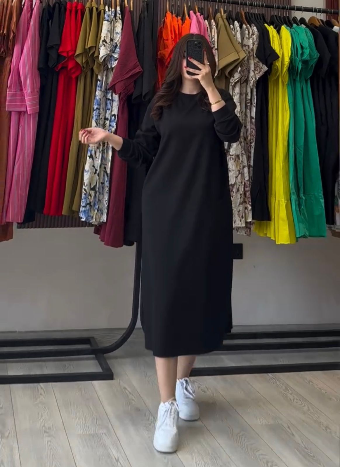 CH 592 - Longline Fleece Top For Winters - Saimwear