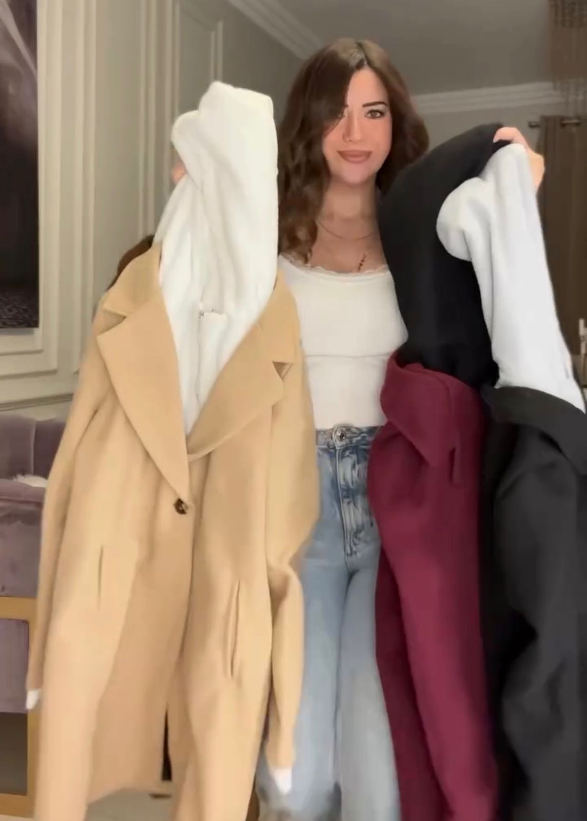 CH 599 - Modish Fleece Coat - Saimwear