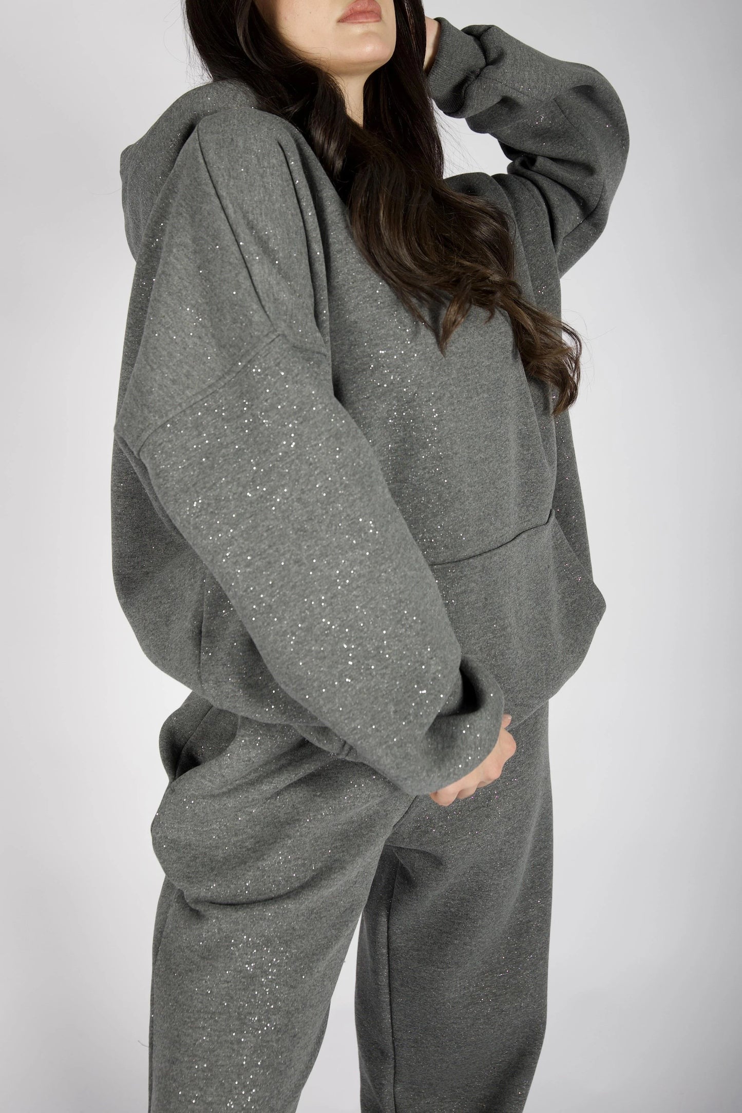 CH 609 -GlitterBlend Fleece Tracksuit - Saimwear