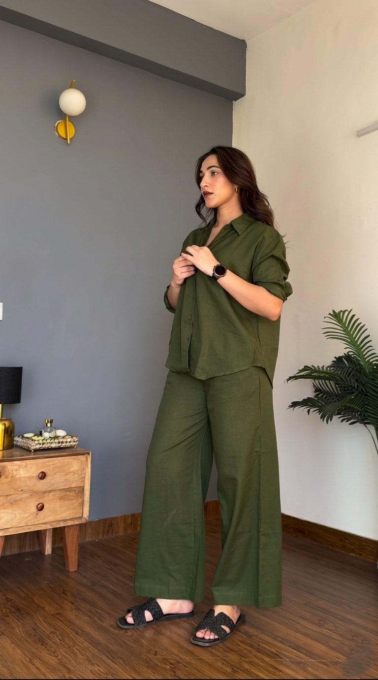 CH - 6063 - Basic Co-ord Set | Saimwear