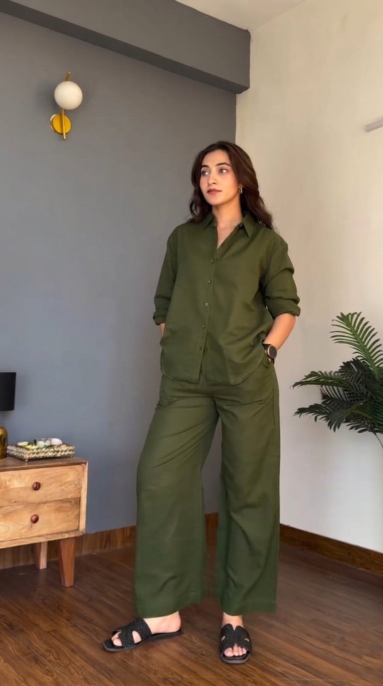 CH - 6063 - Basic Co-ord Set | Saimwear