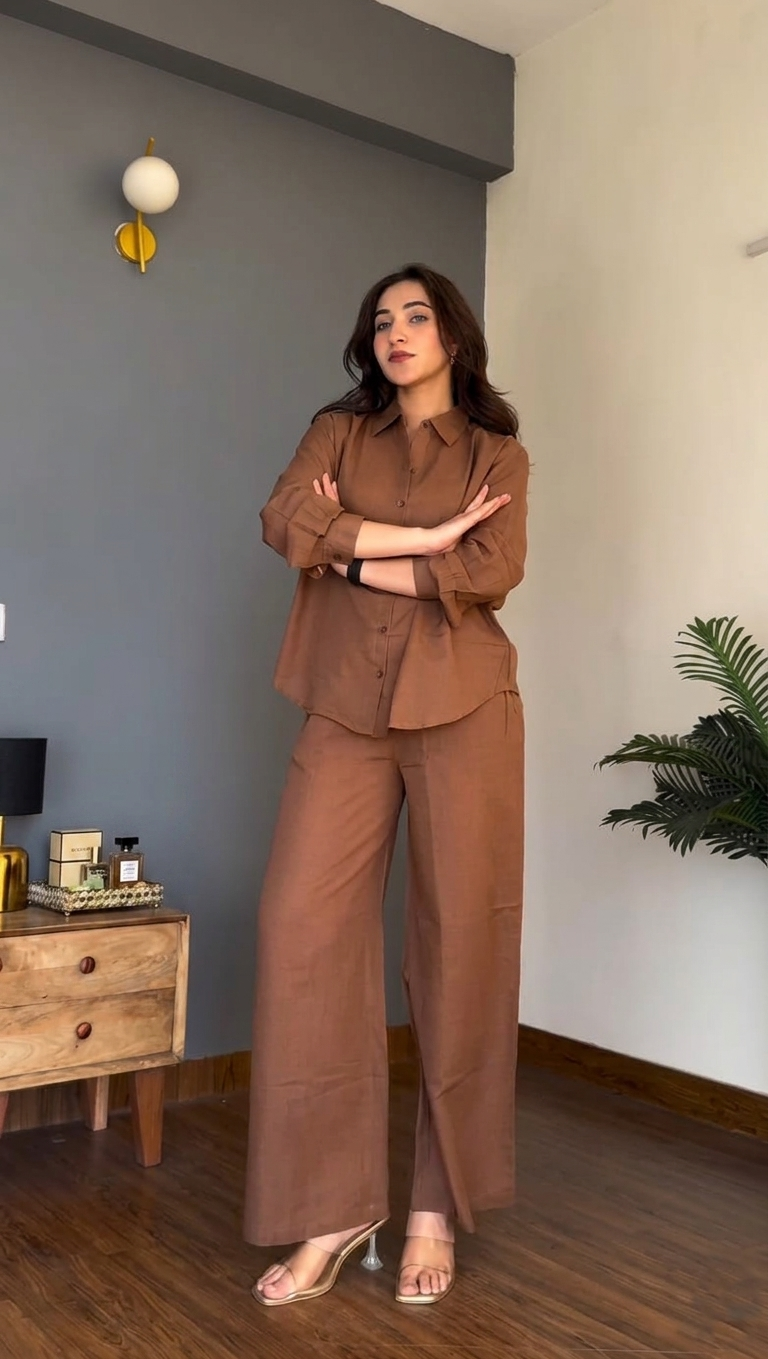 CH - 6063 - Basic Co-ord Set | Saimwear