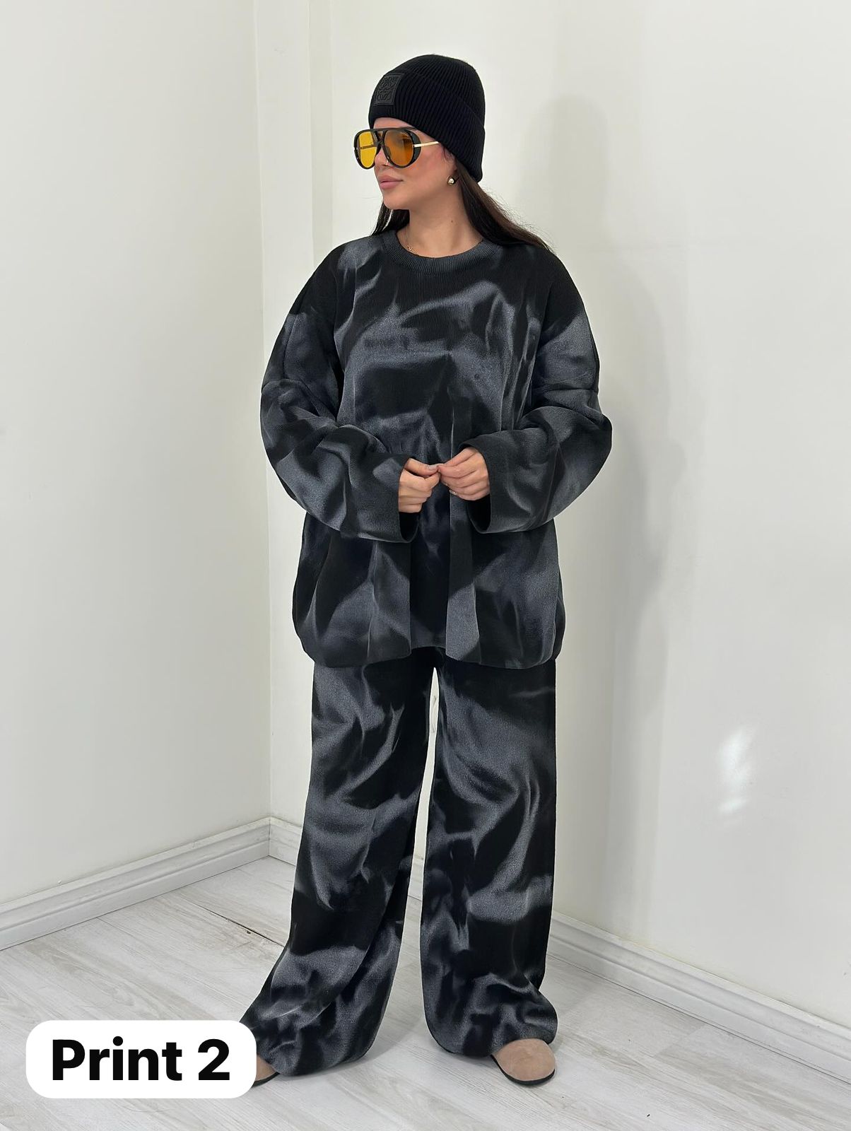 CH 594 - Urban Smoke Co-Ord Set - Saimwear