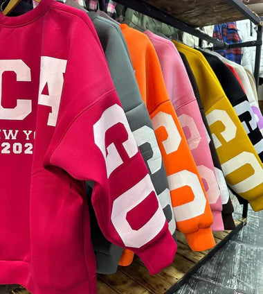 CH 501 Saimwear Chicago Drop Shoulder Winter Fleece Sweatshirt