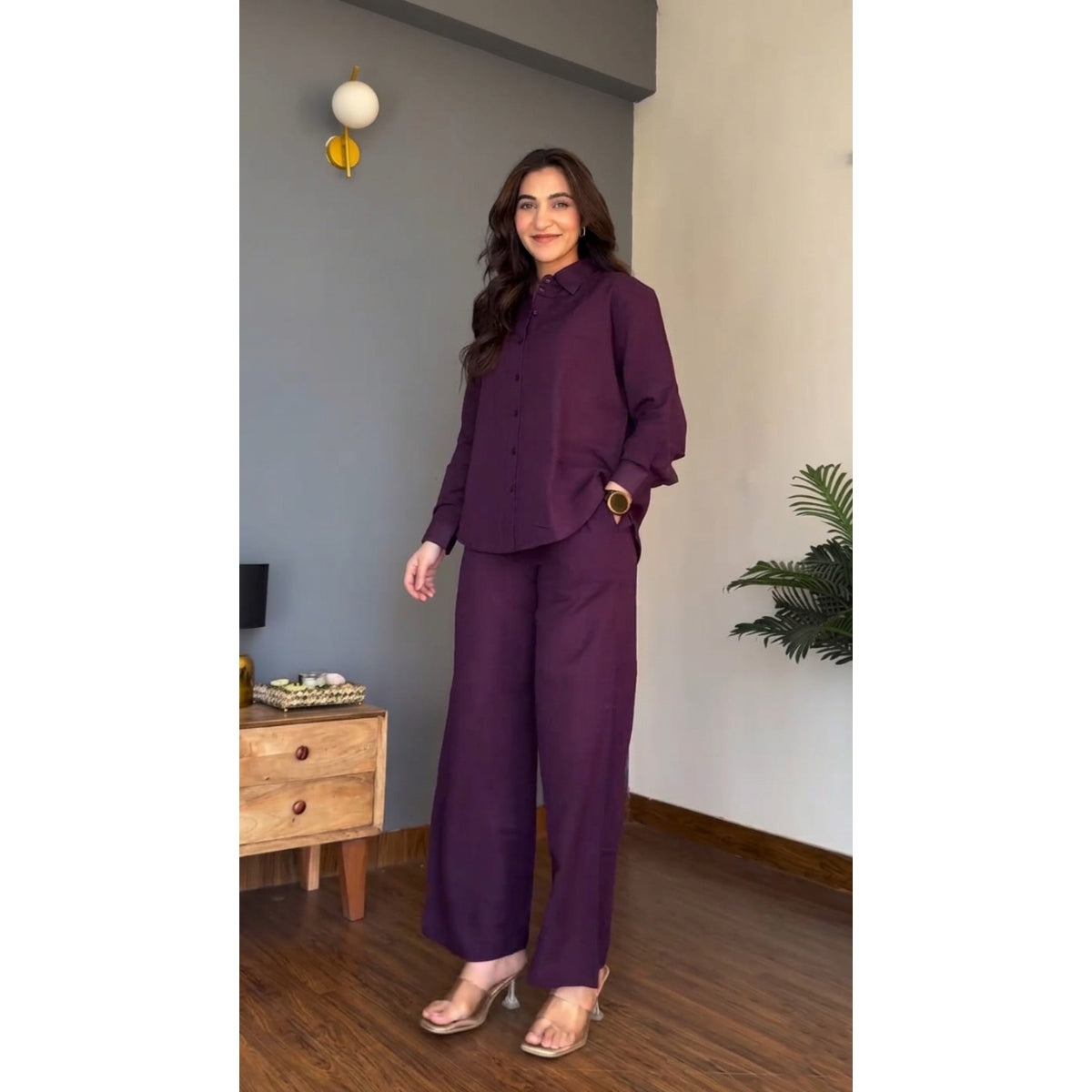 CH - 6063 - Basic Co-ord Set | Saimwear
