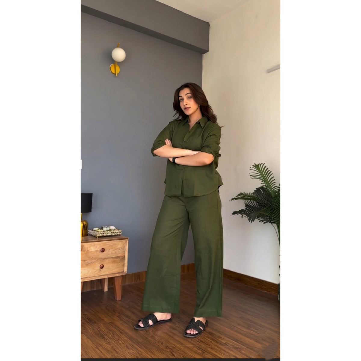 CH - 6063 - Basic Co-ord Set | Saimwear