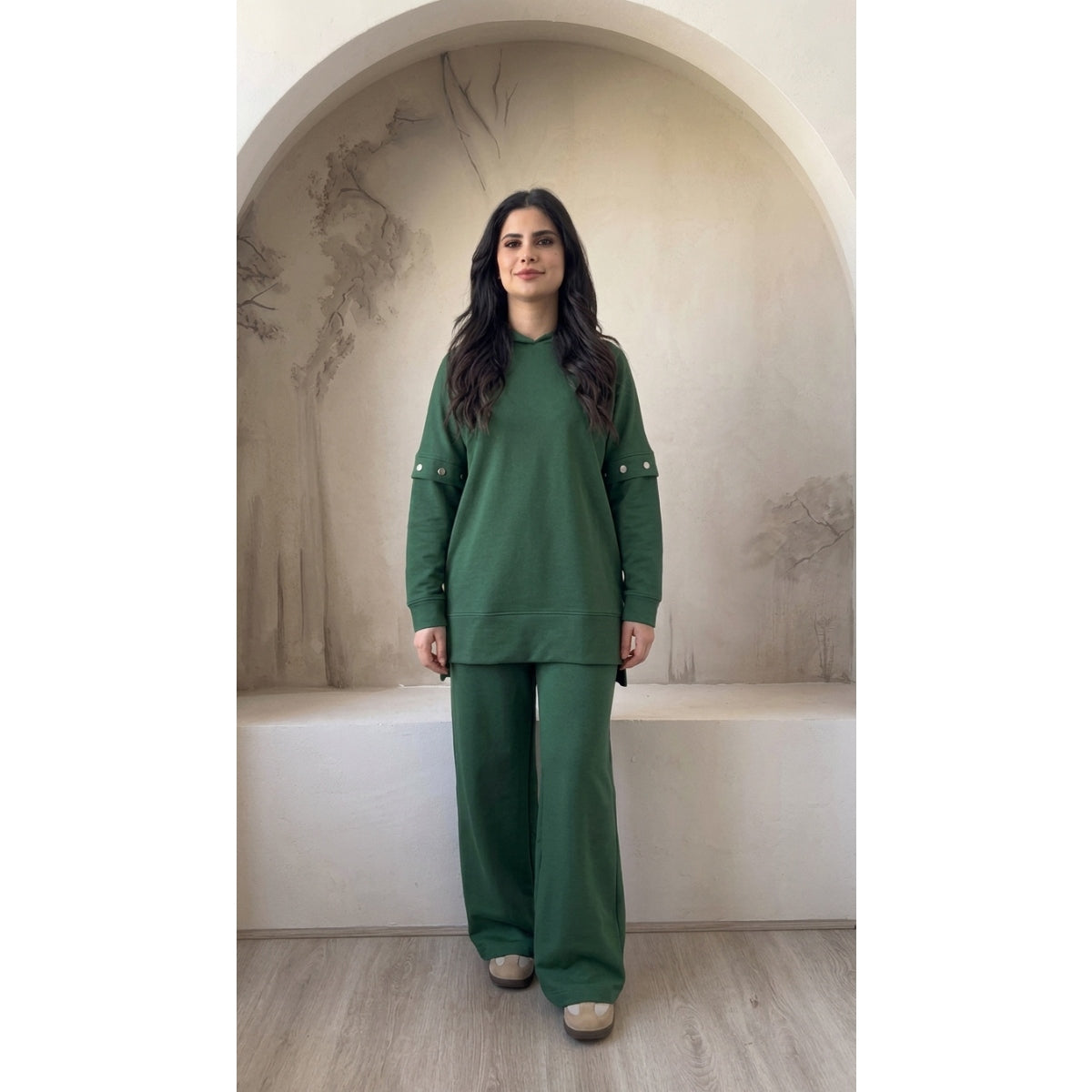CH - 6161 - Urban Fleece Oversized Co-ord | Saimwear