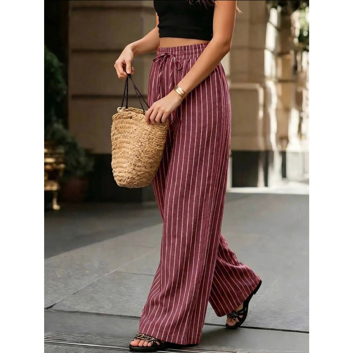 CH - 6137 - Everyday Elegance Trousers Pant | Saimwear