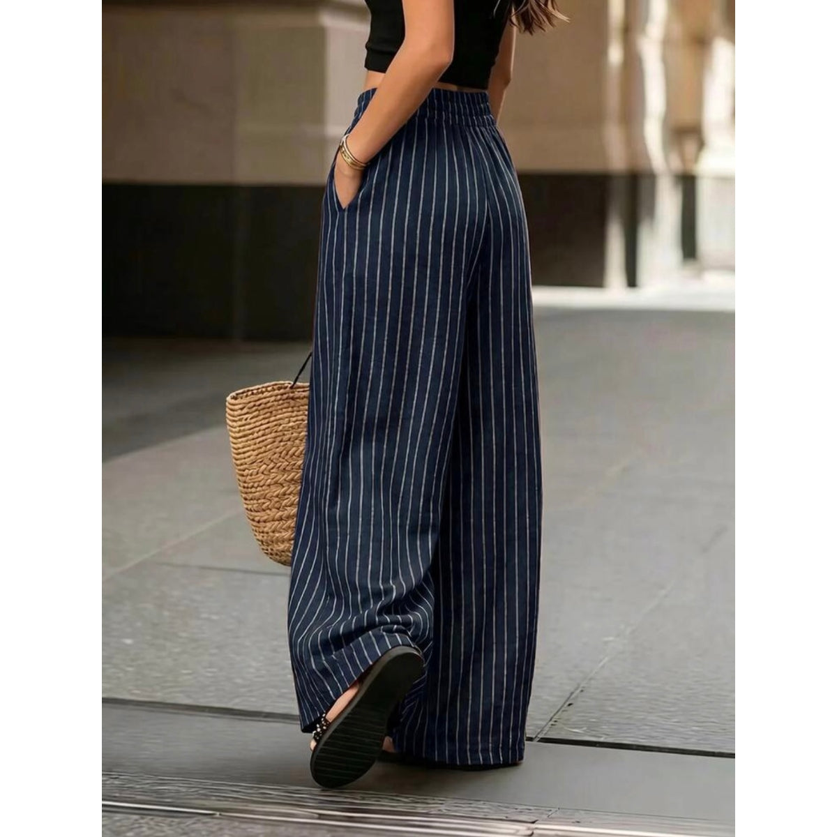 CH - 6137 - Everyday Elegance Trousers Pant | Saimwear