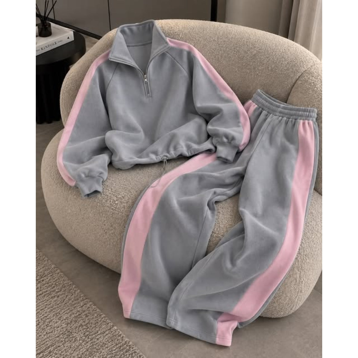 CH - 6150 - Urban Contrast Fleece Set | Saimwear