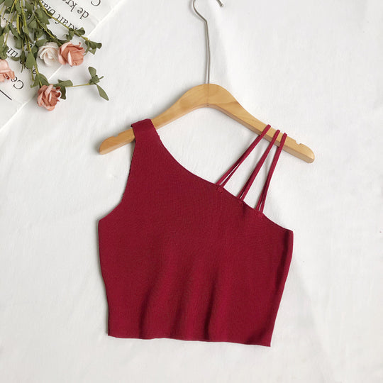 Saimwear Triple Straps Crop Top Ly # 003 - saimwear