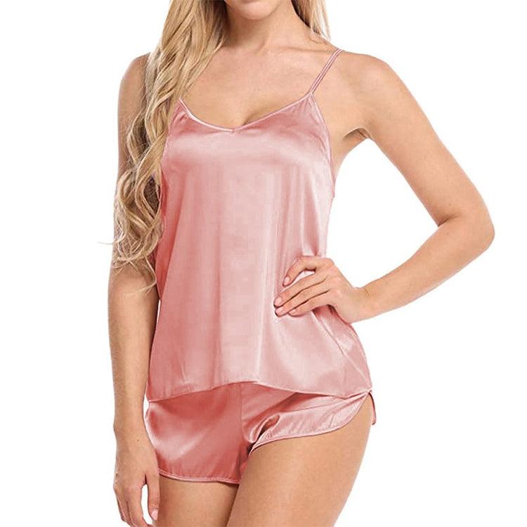 Silk cami set Chk # p36 - saimwear
