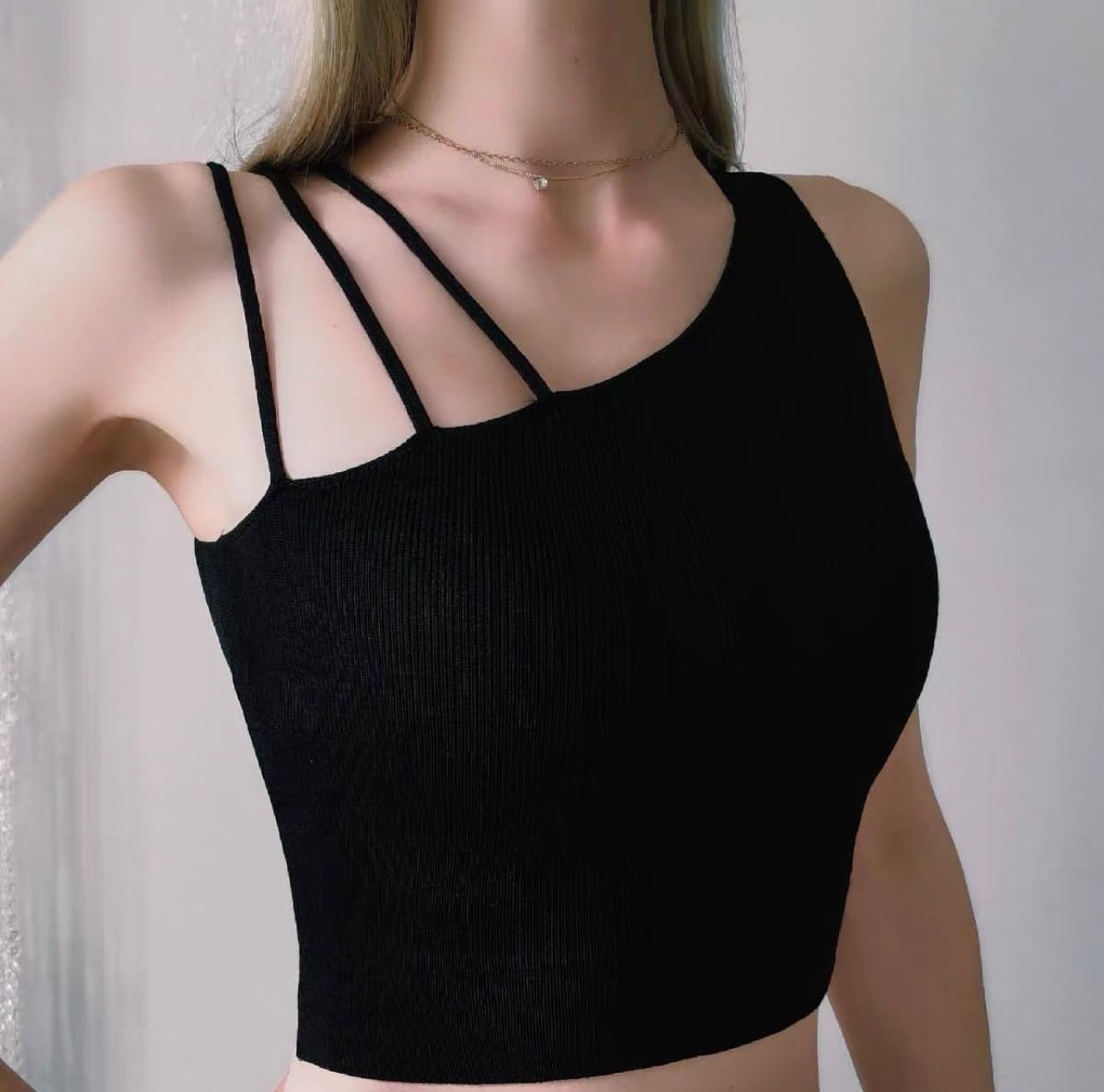 Saimwear Triple Straps Crop Top Ly # 003 - saimwear