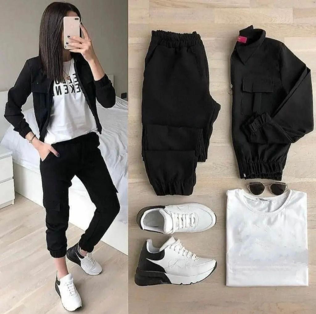 3 Pcs Winter Pocket Style Tracksuit LY-0011 - saimwear